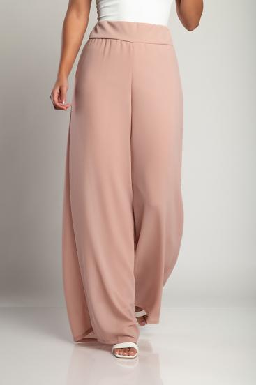 Elegante pantalón largo Veronna, rosa