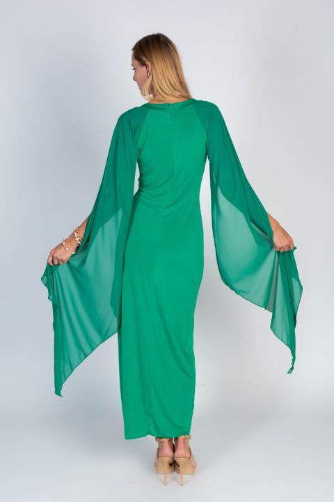 Vestido elegante Ileana, verde