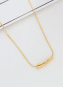 Collar con colgante, ART2090, color dorado