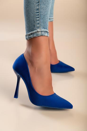 Zapatos de tacón alto, azul