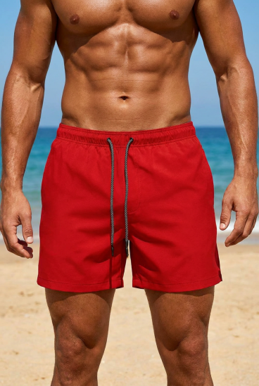 Bañador para hombre, rojo