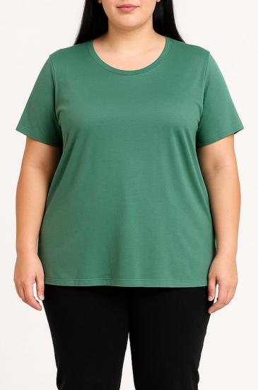 Camiseta de viscosa, verde