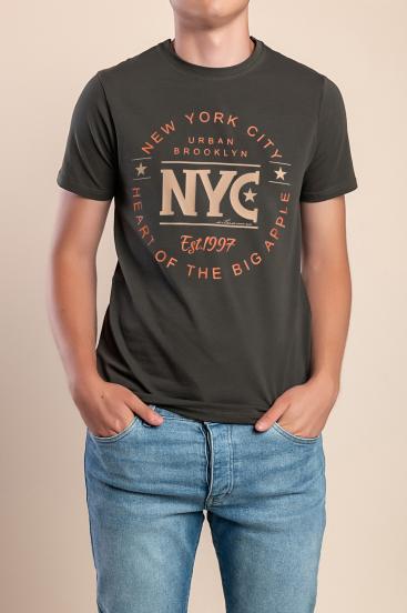 Camiseta de hombre, oliva