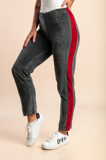 Pantalones de algodón, gris