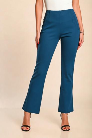 Pantalones elegantes de campana, azul real