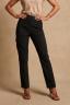 Pantalones cargo con bolsillos, negros