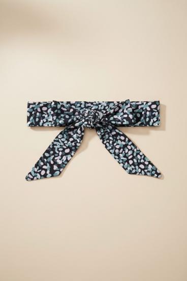 Cinturón con estampado, menta