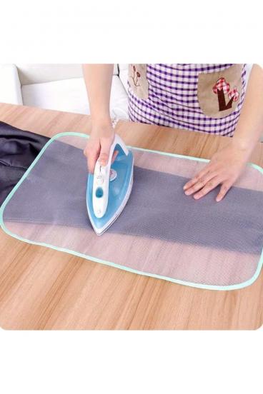 Alfombrilla de planchado de malla protectora, almohadilla resistente al calor para plancha a vapor