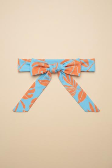 Cinturón con estampado, azul claro