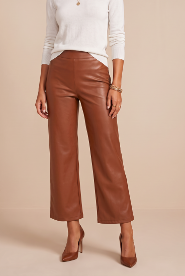 Pantalones de cuero sintético, Brandy