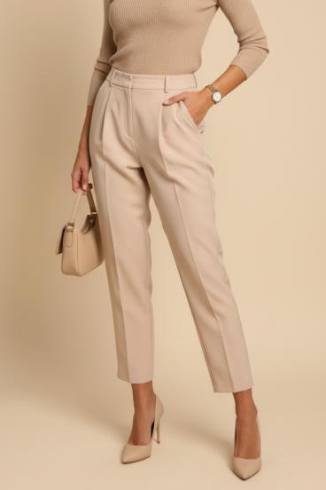 Pantalones elegantes, beige