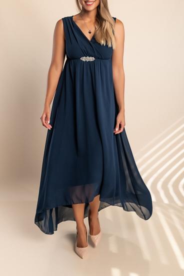 VESTIDO GRACIANA - AZUL OSCURO