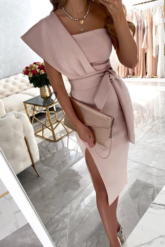 Vestido elegante Triona, rosa